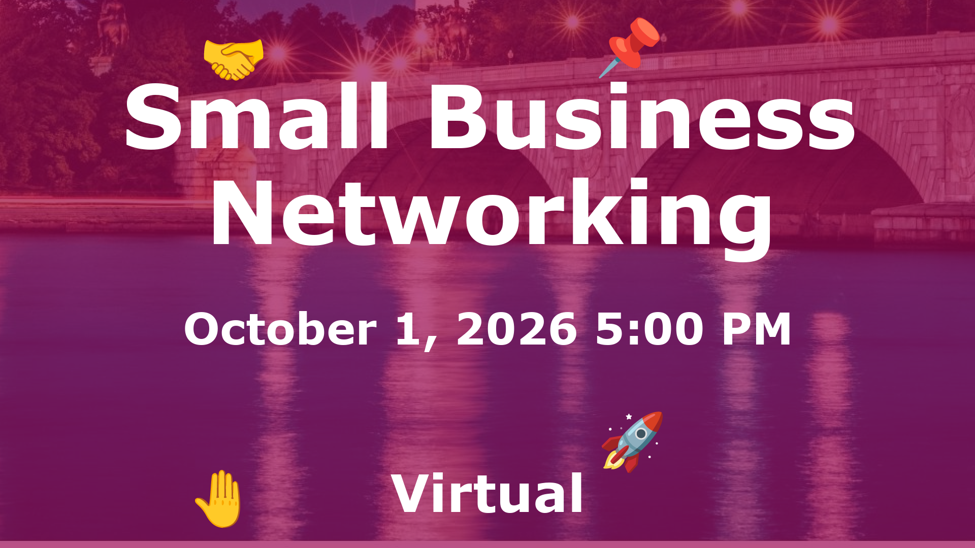 Small Business Networking event image